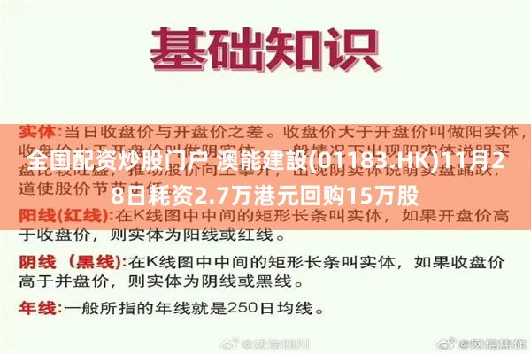 全国配资炒股门户 澳能建設(01183.HK)11月28日耗资2.7万港元回购15万股